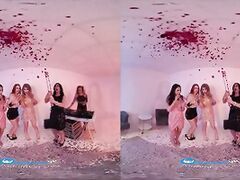 Bachelor Party Turns Into Wild Group Sex VR Porn